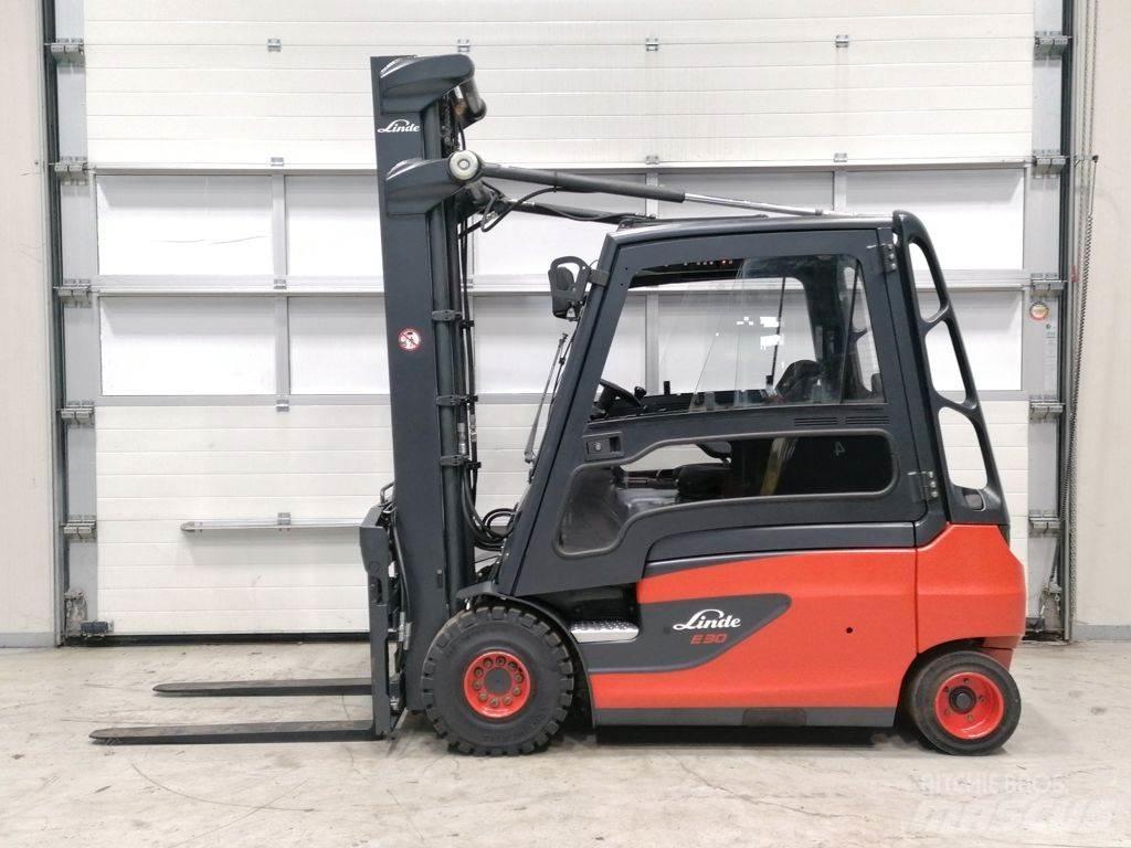Linde E30L-01 Elektromos targoncák