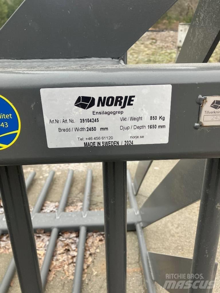 Norje Ensilagegrep Homlokrakodó tartozékok