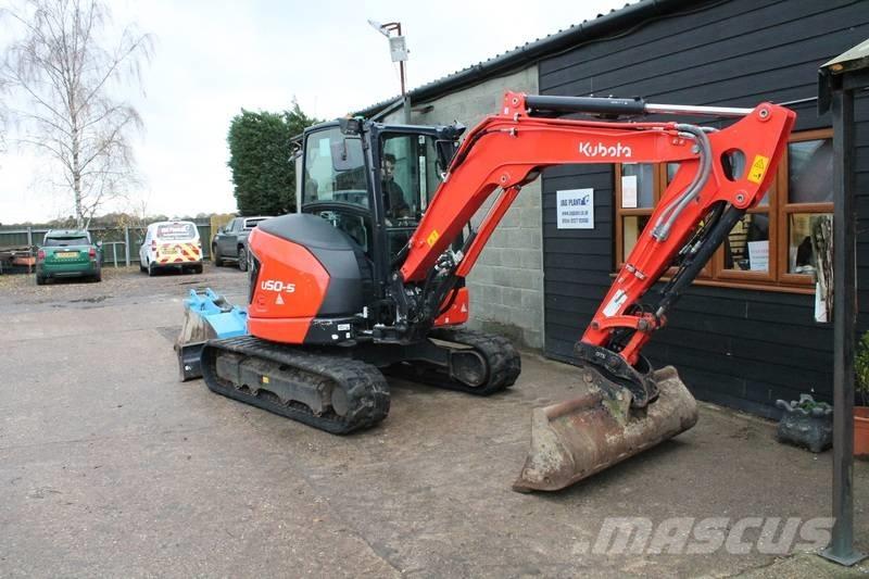 Kubota U 50-5 Mini kotrók < 7t