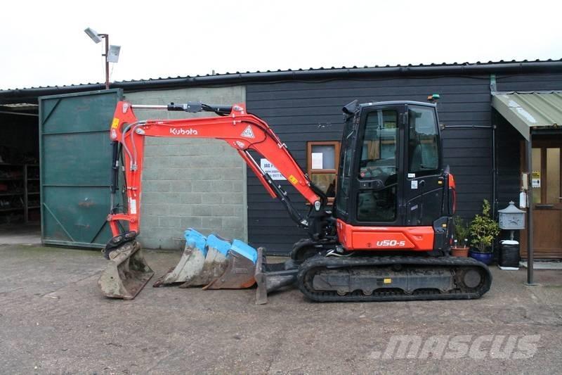 Kubota U 50-5 Mini kotrók < 7t