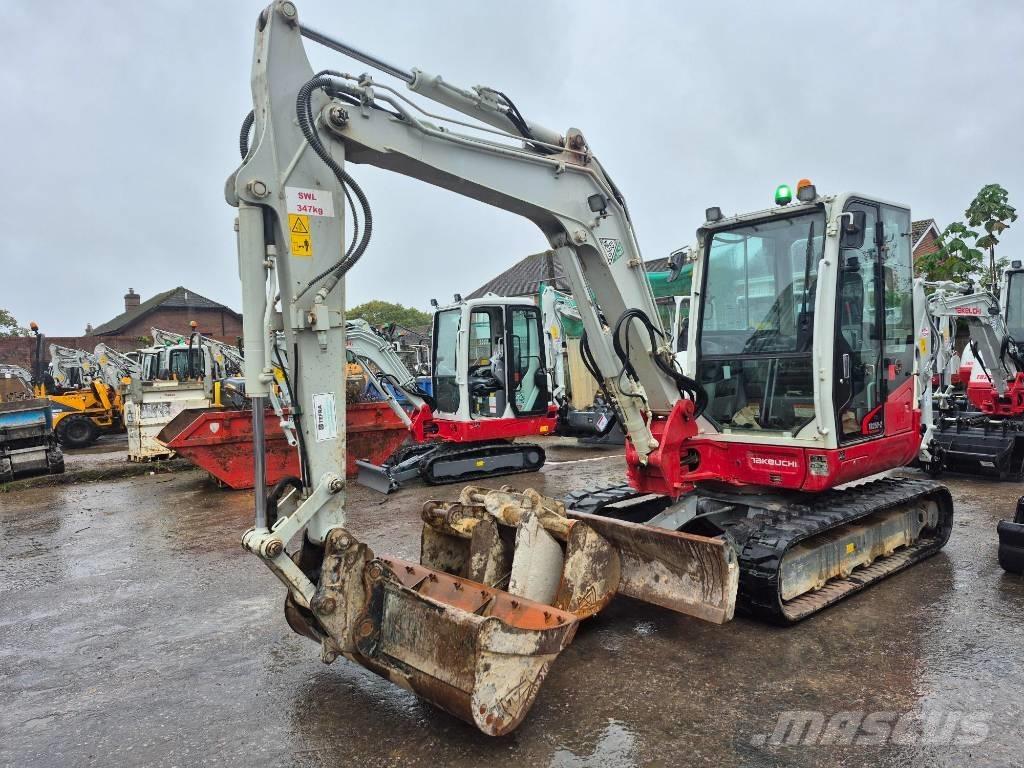 Takeuchi TB 250 Mini kotrók < 7t