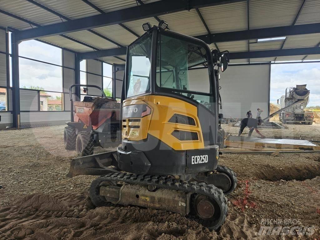 Volvo ECR 25 D Mini kotrók < 7t