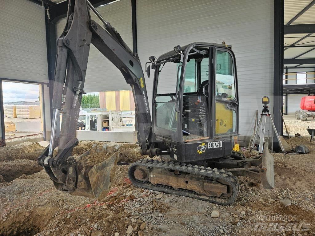 Volvo ECR 25 D Mini kotrók < 7t