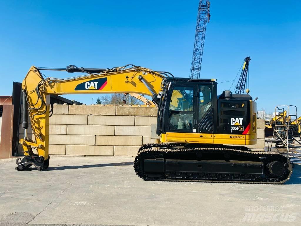 CAT 335 F L CR Lánctalpas kotrók