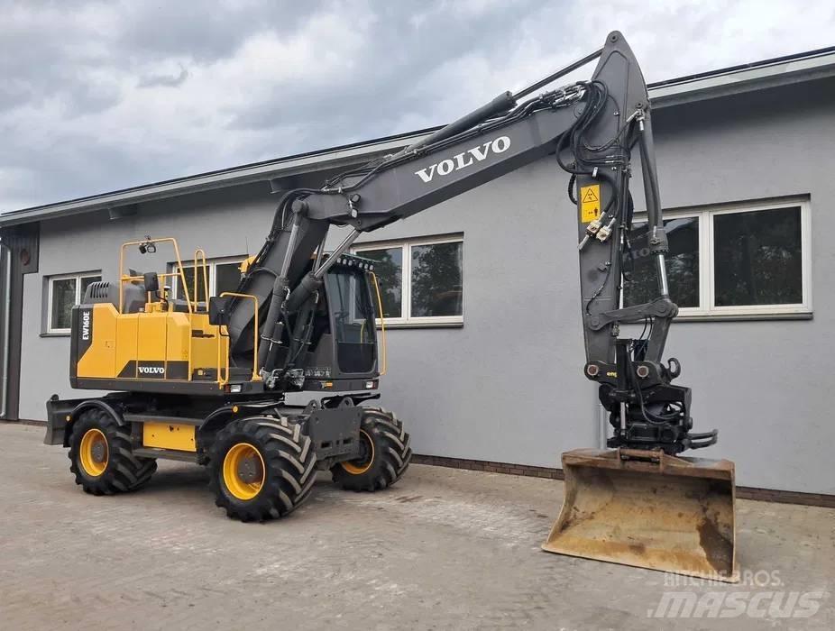 Volvo EW 160 E Gumikerekes kotrók