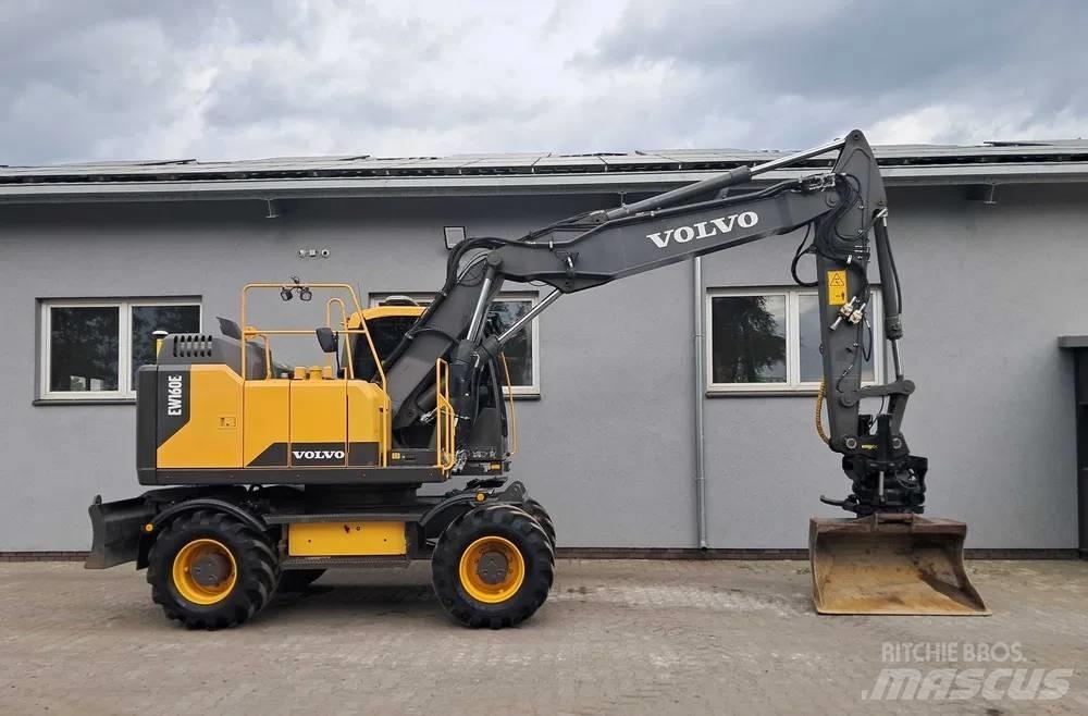 Volvo EW 160 E Gumikerekes kotrók