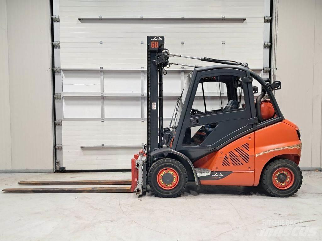 Linde H40T-02 Gázüzemű targoncák