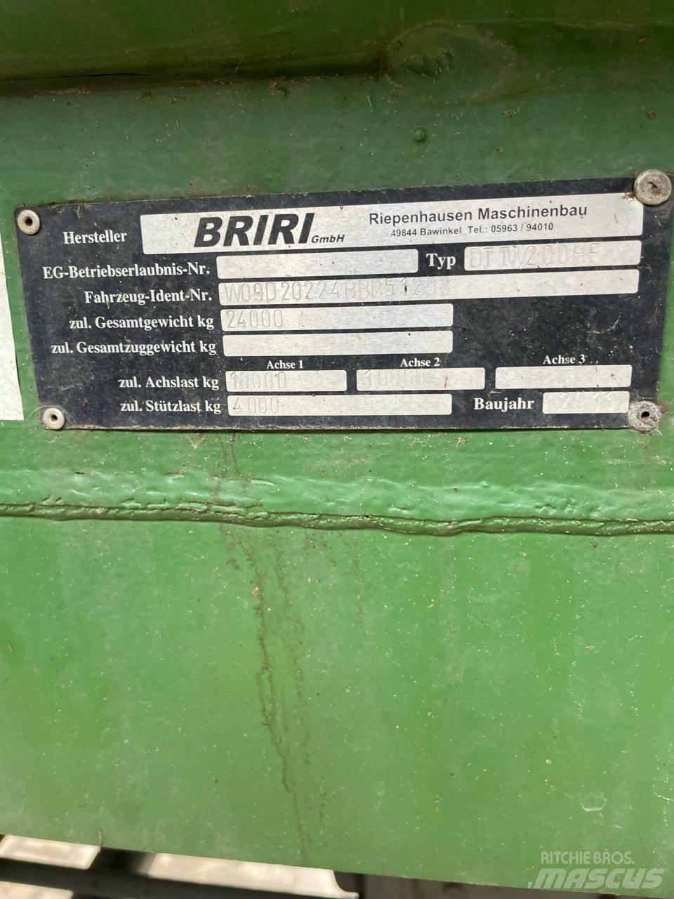 Briri Güllefass Poranyag tartályos