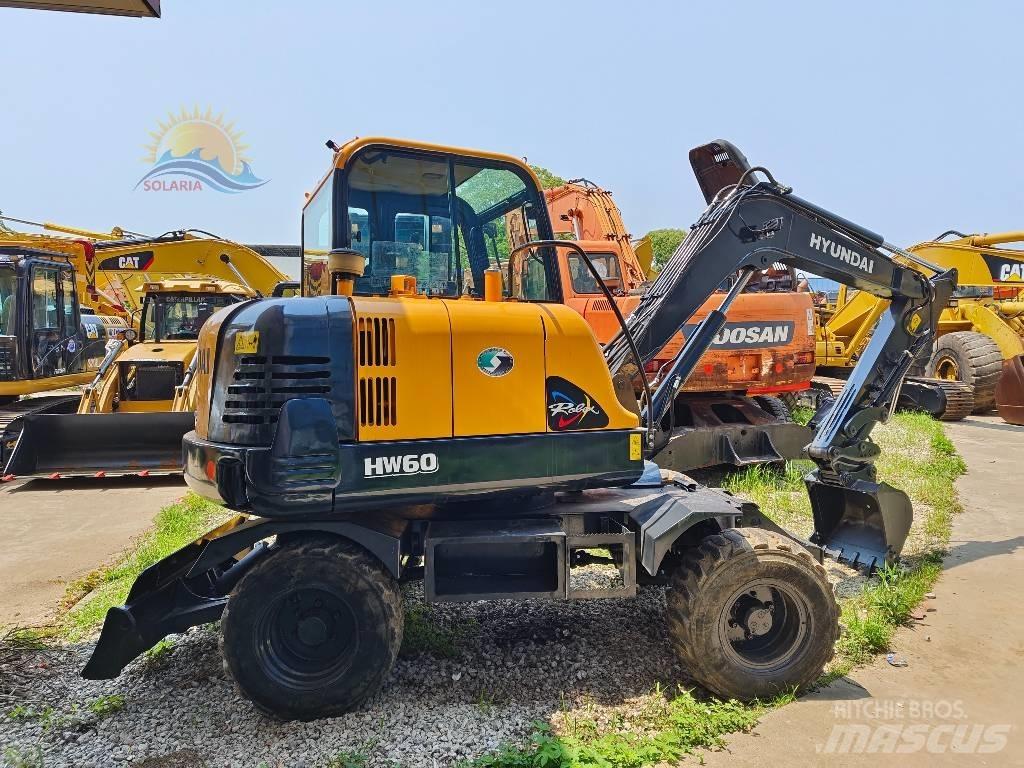 Hyundai Robex 60 W Gumikerekes kotrók