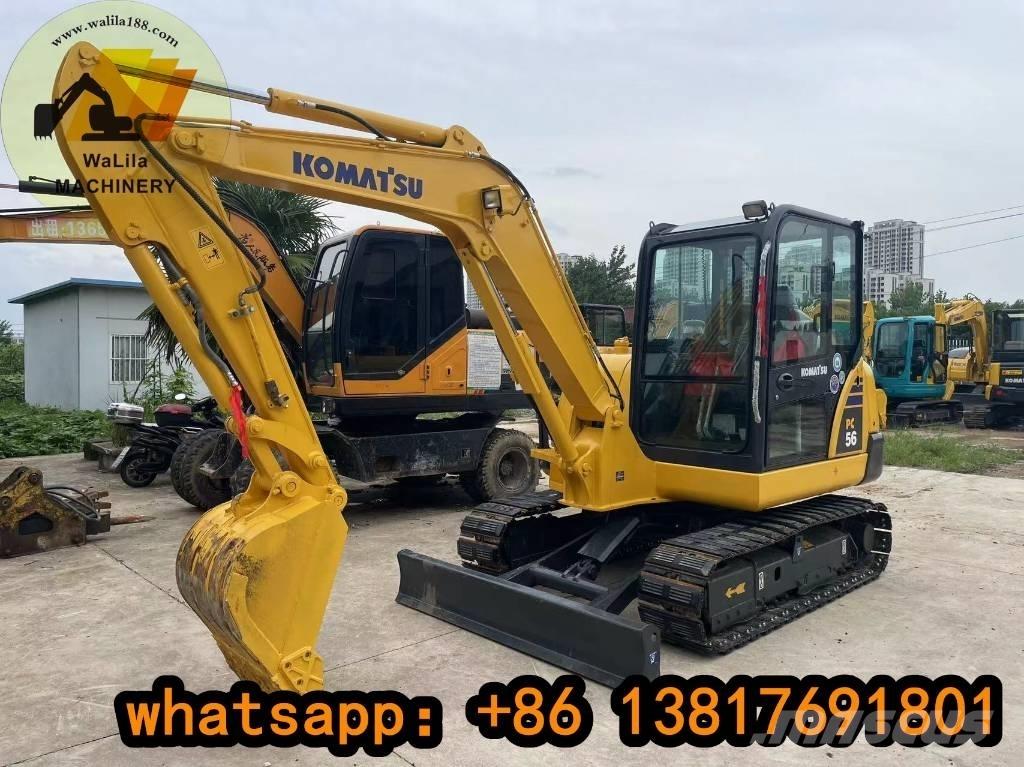 Komatsu PC 56-7 Mini kotrók < 7t