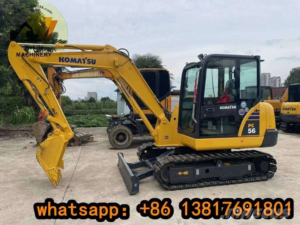 Komatsu PC 56-7 Mini kotrók < 7t