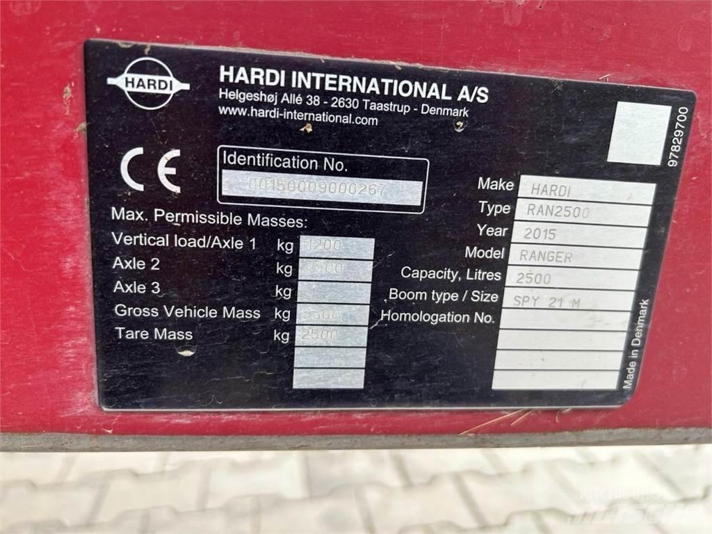 Hardi Ranger 2500 Vontatott trágyaszórók