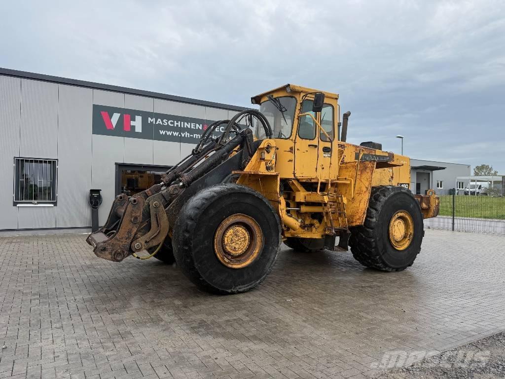 Volvo BM L 160 Gumikerekes homlokrakodók
