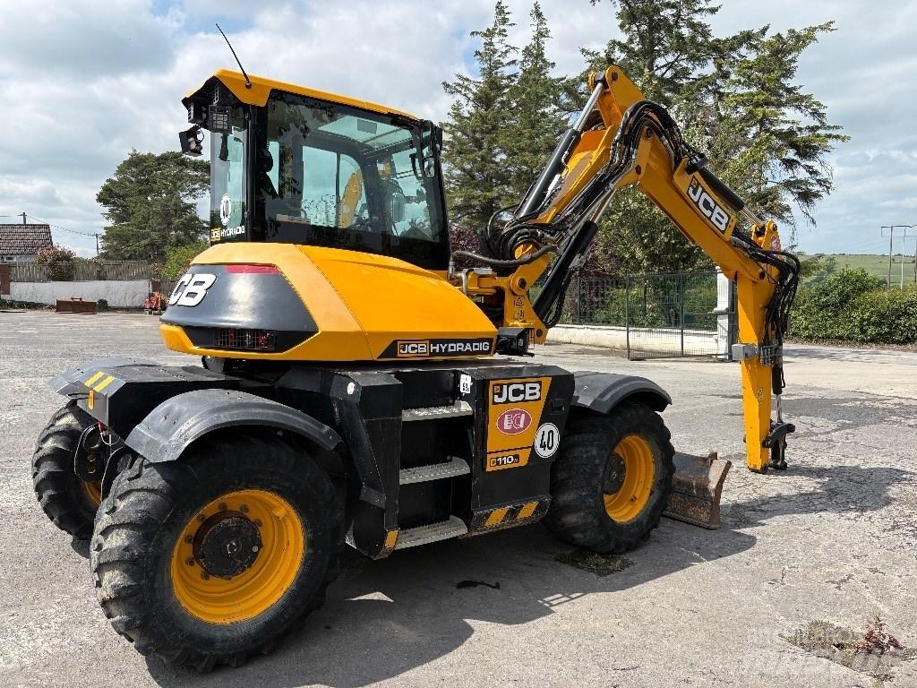 JCB Hydradig HD110T Gumikerekes kotrók