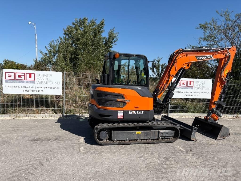 Develon DX 63-7 Mini kotrók < 7t