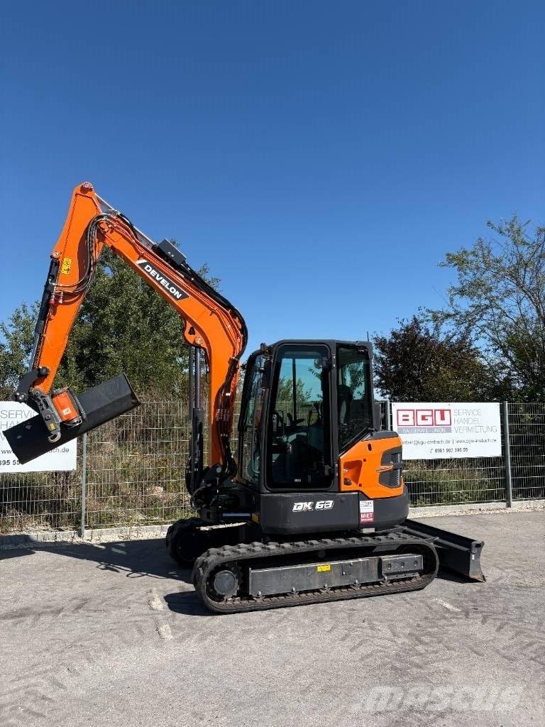 Develon DX 63-7 Mini kotrók < 7t