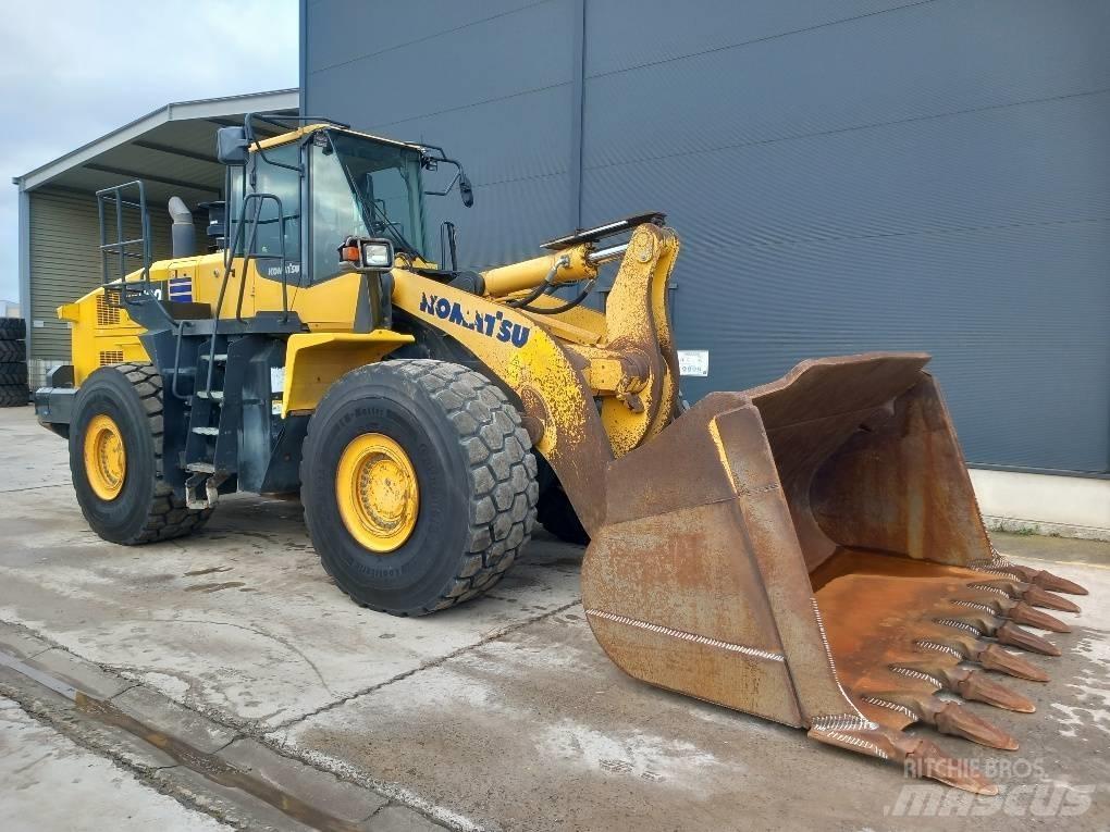 Komatsu WA500-7 Gumikerekes homlokrakodók