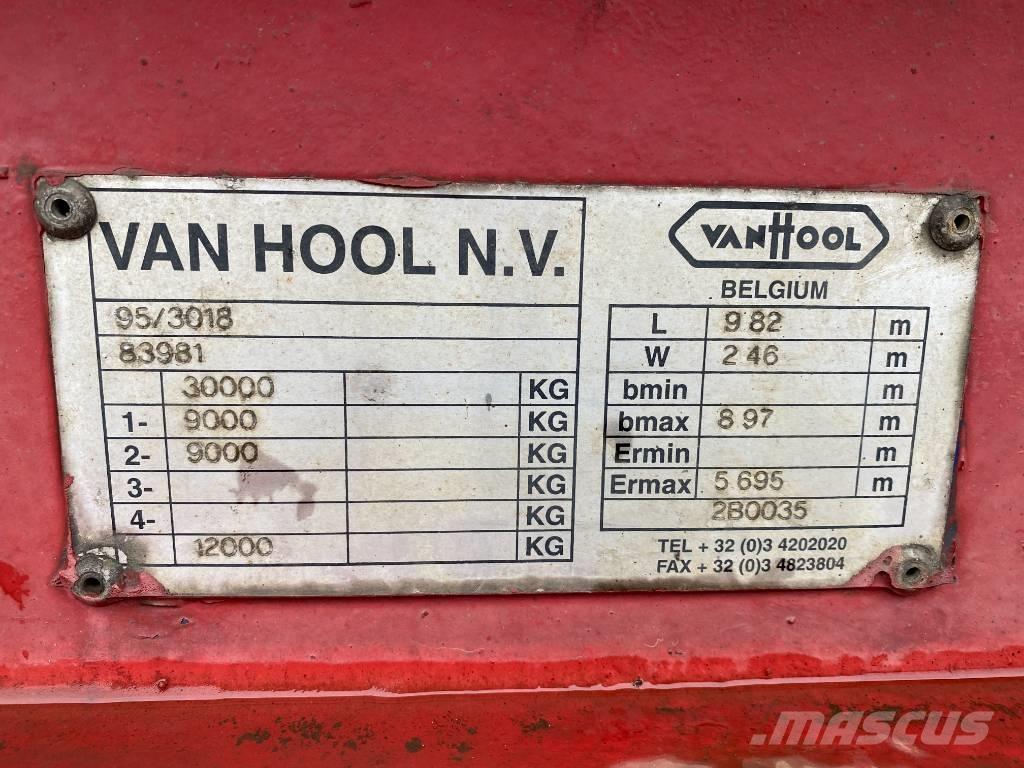 Van Hool W4757145090 Dobozos félpótkocsik