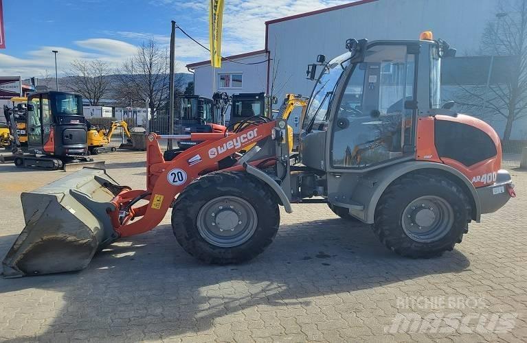 Weycor AR 400 Gumikerekes homlokrakodók