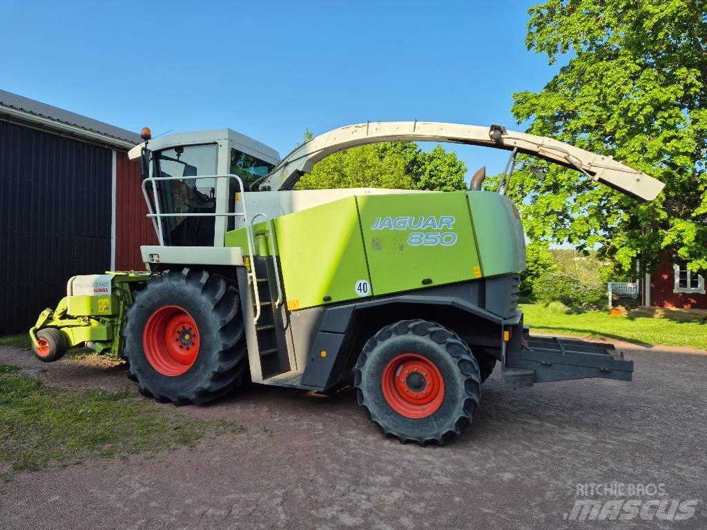 CLAAS Jaguar 850 Önjáró szecskázók