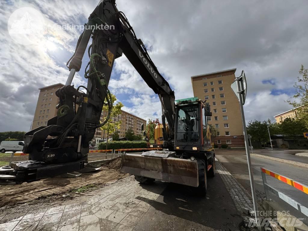 Volvo EWR 150 E Gumikerekes kotrók