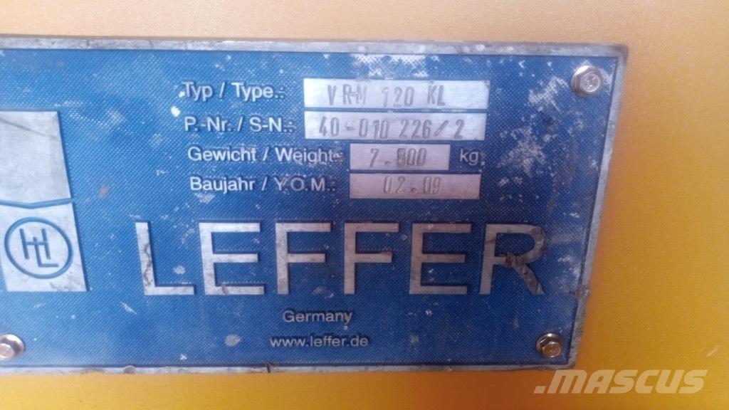 Leffer VRM 120 KL Nagy teljesítményű fúrók