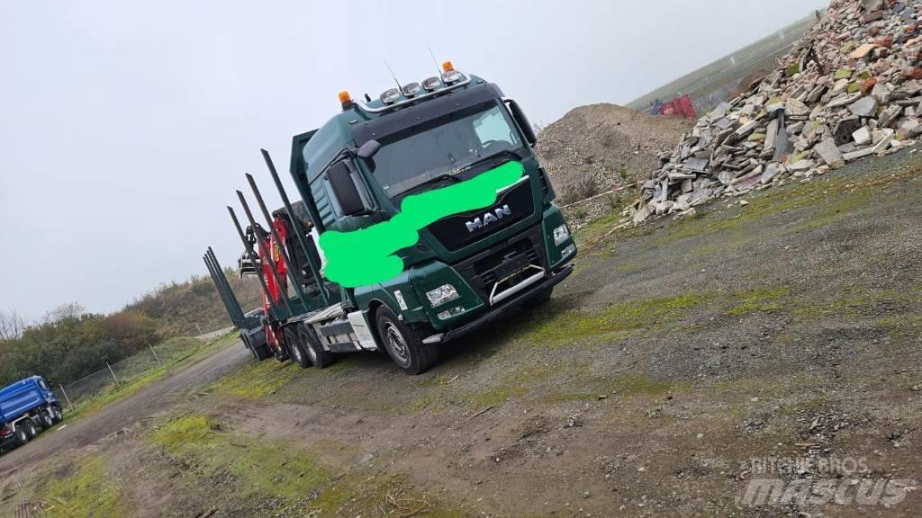 MAN TGX 26.580 Rönkszállító teherautók