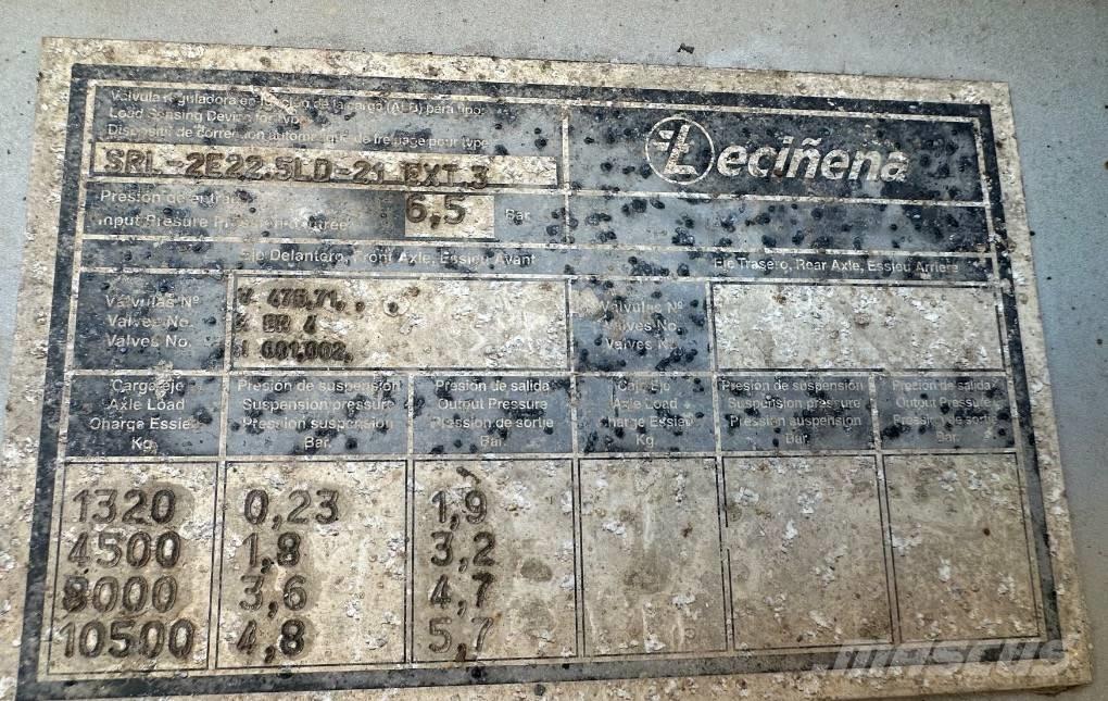 Lecinena SD220LD Billenő félpótkocsik