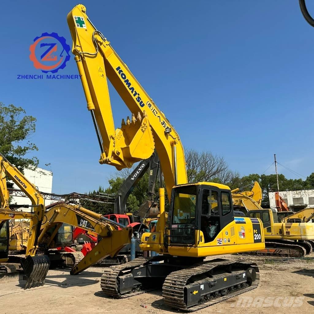 Komatsu PC 200-7 Lánctalpas kotrók