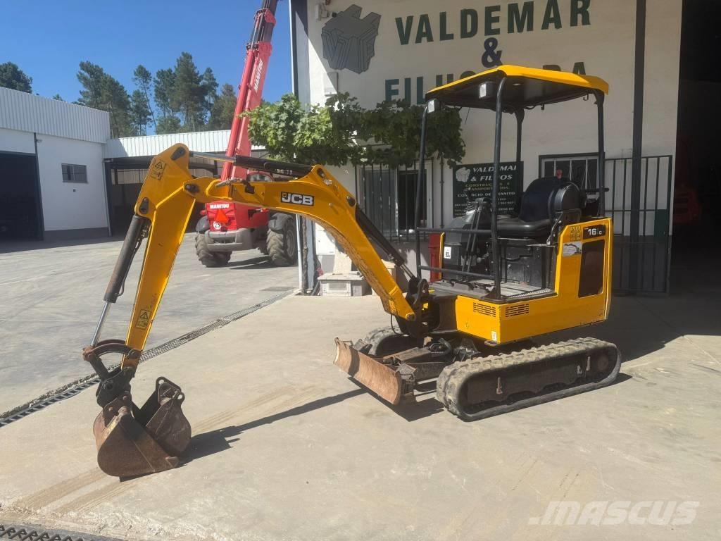 JCB 16 C-1, 1700Kg Mini kotrók < 7t