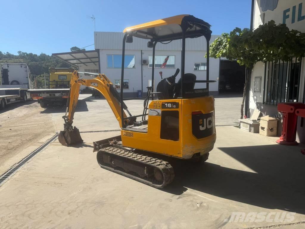 JCB 16 C-1, 1700Kg Mini kotrók < 7t