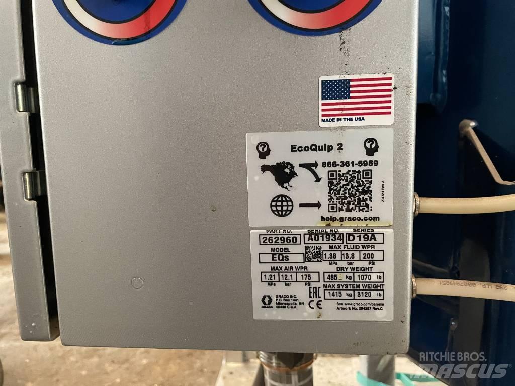 Graco EcoQuip EQs Homok és Sószórók