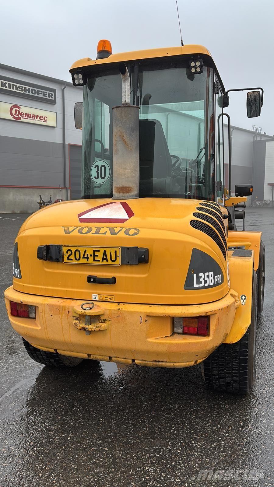 Volvo L35B Gumikerekes homlokrakodók