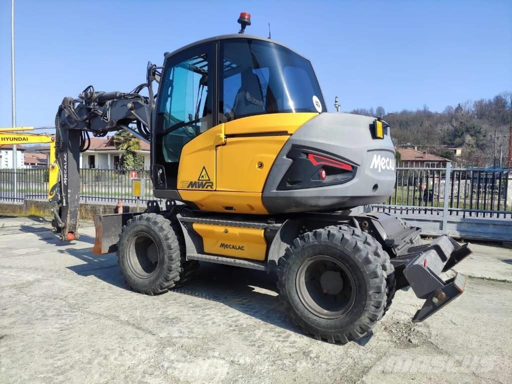 Mecalac 15 MWR Gumikerekes kotrók