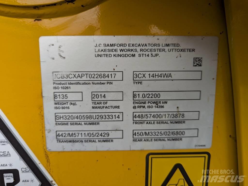 JCB 3 CX Contractor Kotrórakodók