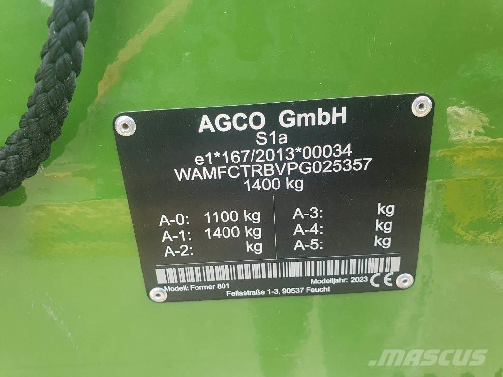 Fendt Former 801 Rendkészítő