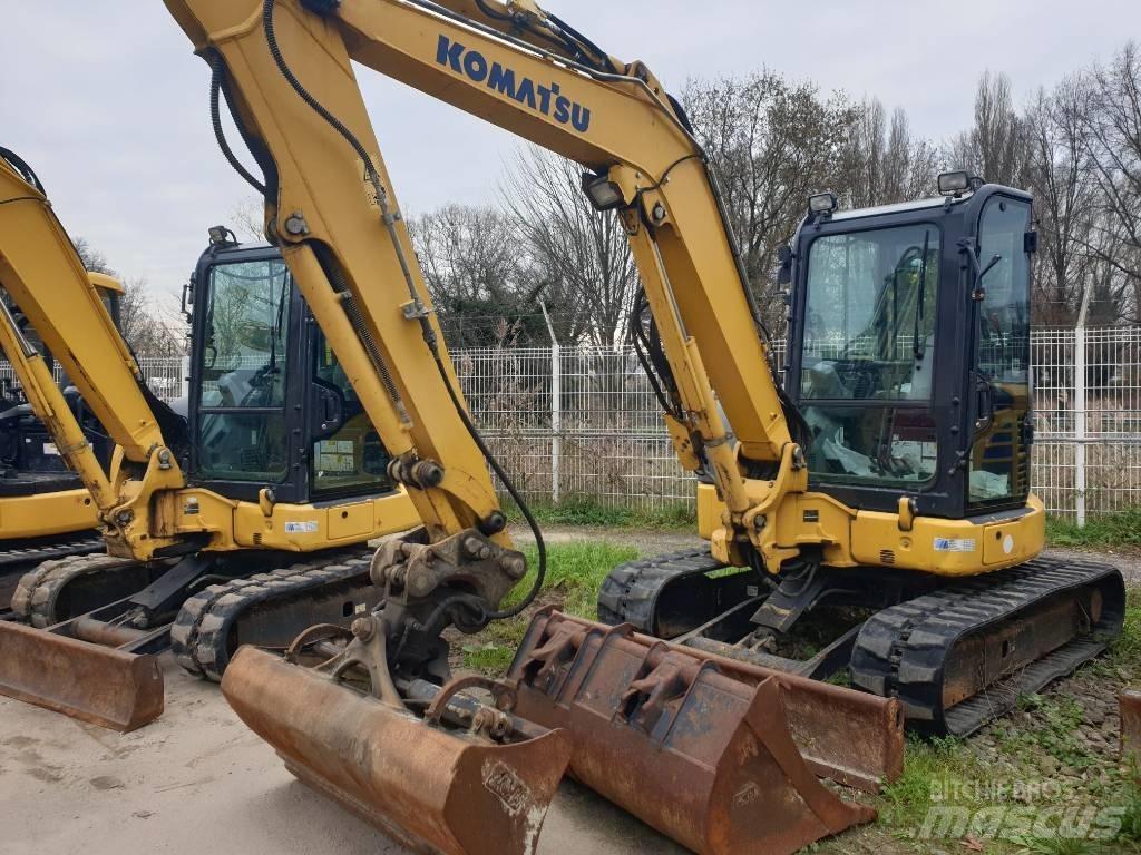 Komatsu PC55MR-5 Mini kotrók < 7t
