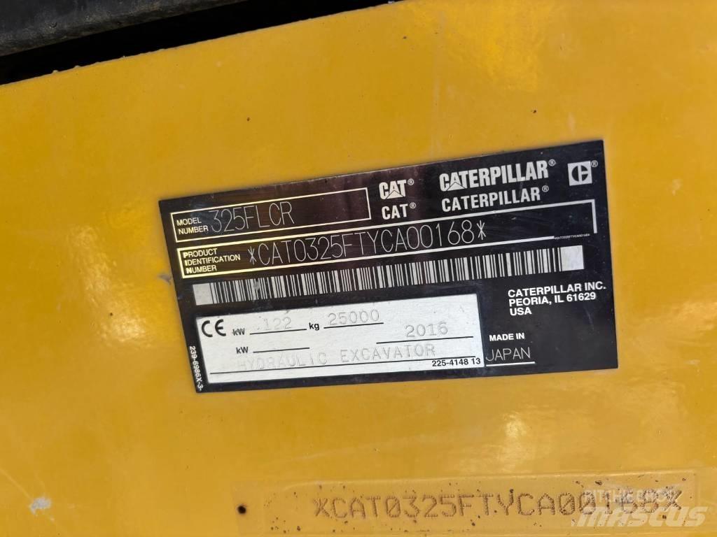CAT 325 FL CR Lánctalpas kotrók