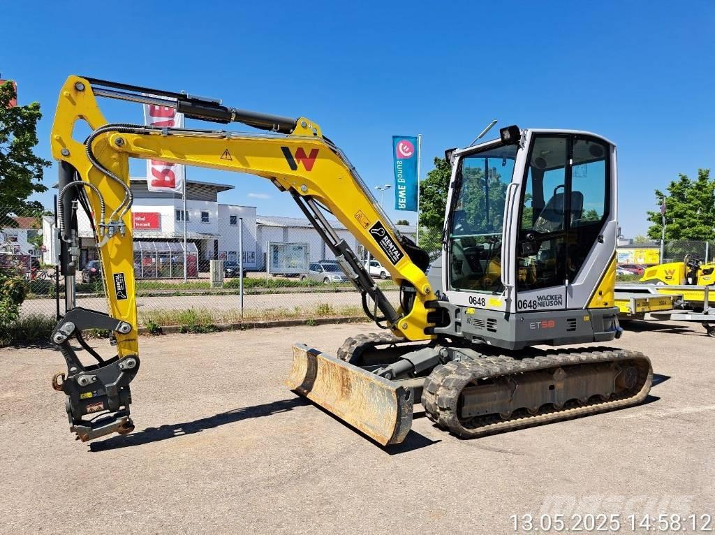 Wacker Neuson ET58 Lánctalpas kotrók