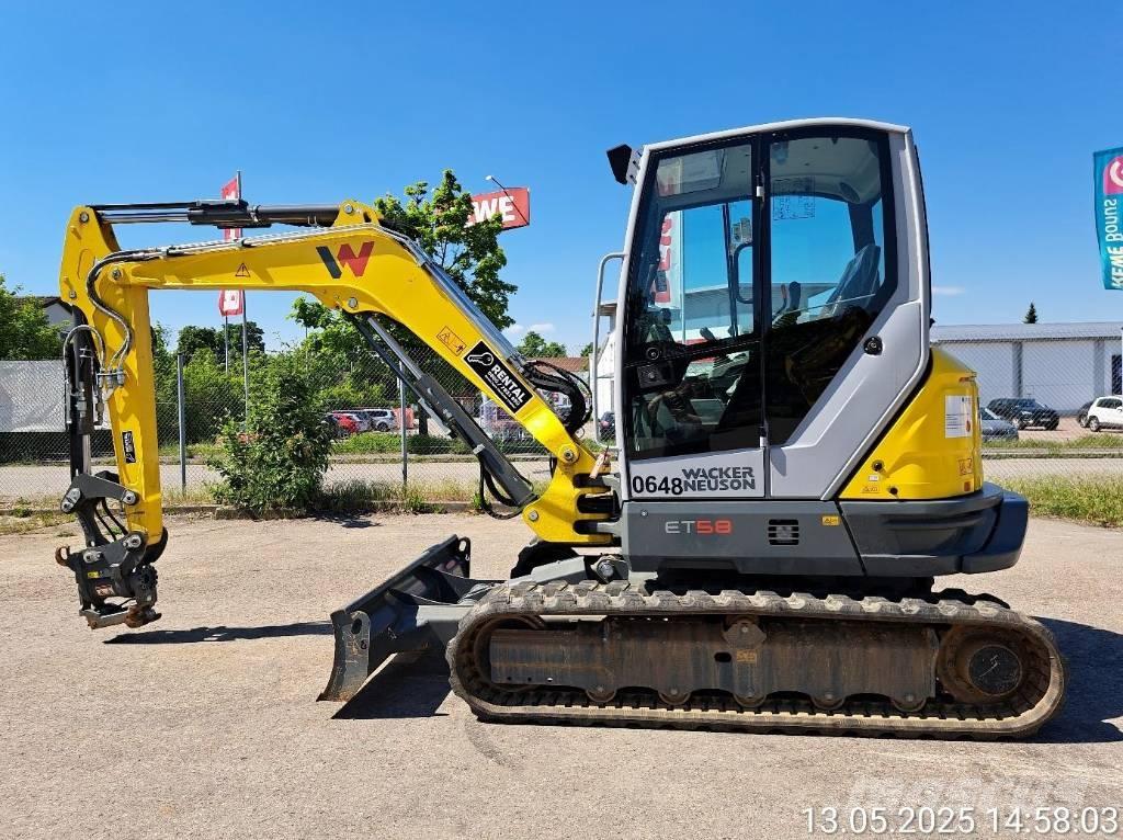 Wacker Neuson ET58 Lánctalpas kotrók