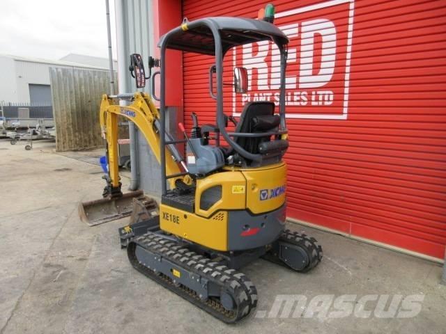 XCMG XE 18 E Mini kotrók < 7t