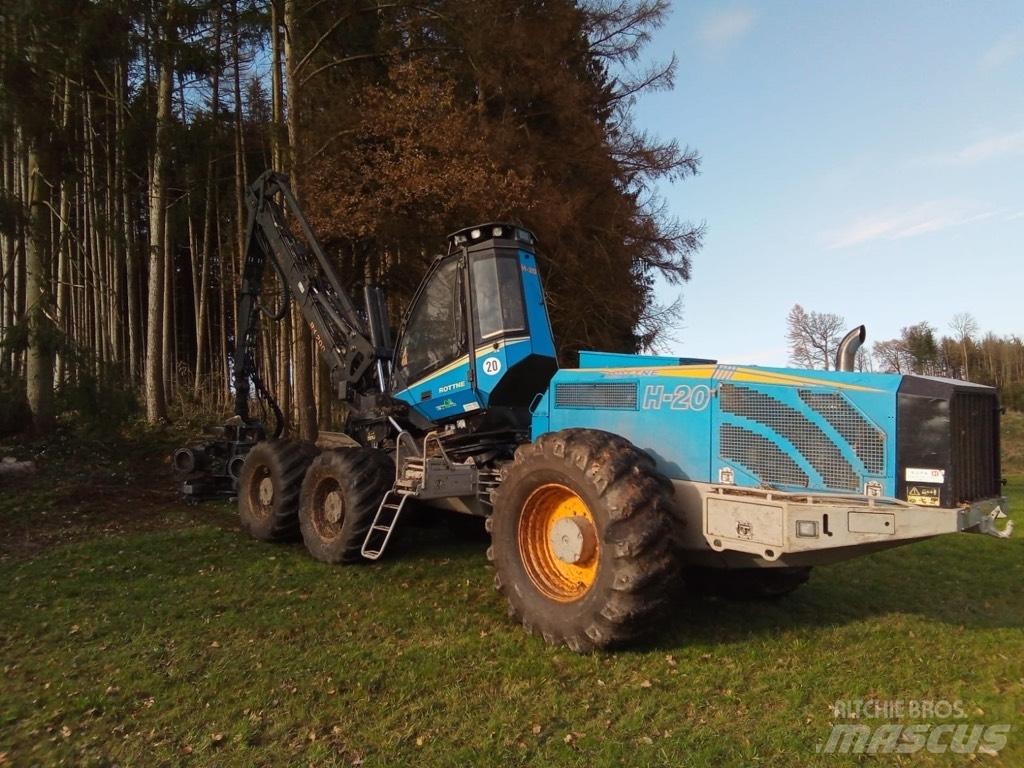 Rottne H20 Betakarítók