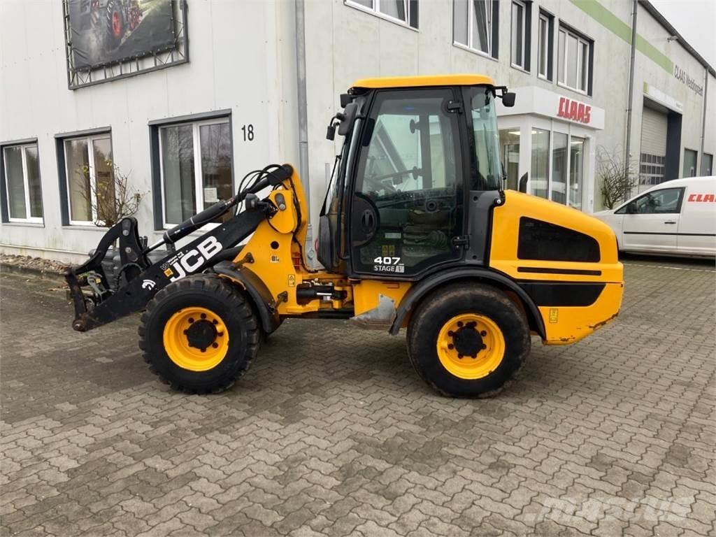 JCB 407 Gumikerekes homlokrakodók