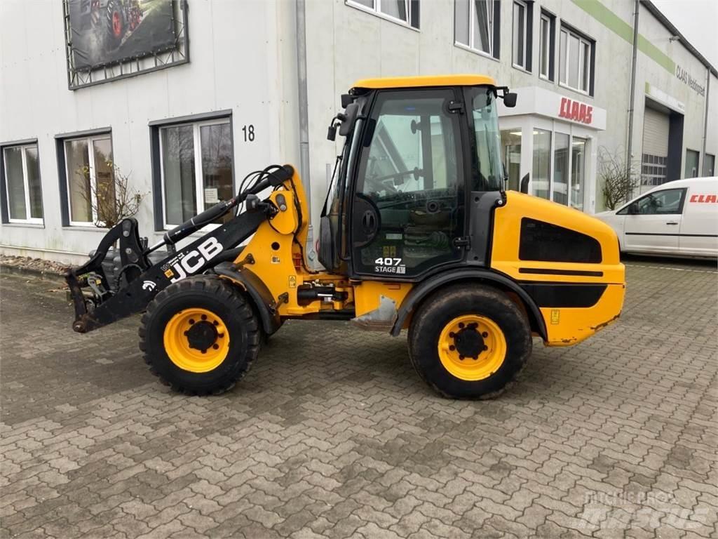 JCB 407 Gumikerekes homlokrakodók