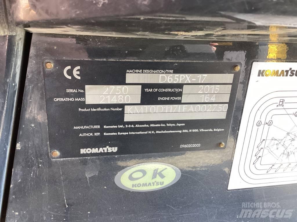 Komatsu D 65 PX-17 lánctalpas dózerek