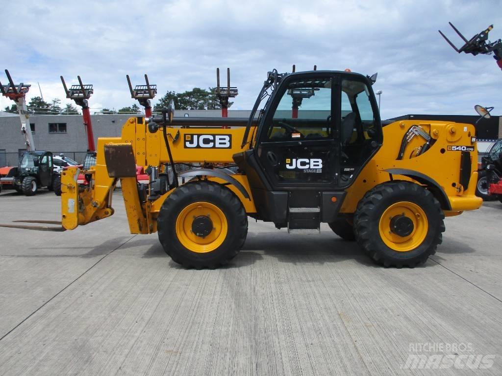JCB 540-170 (196) Teleszkópos rakodók