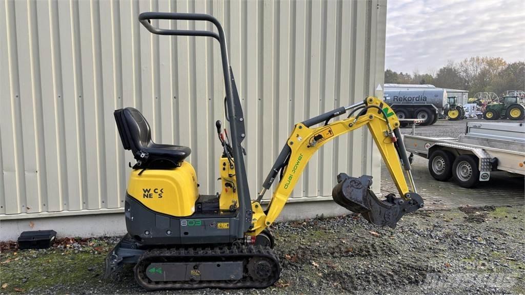 Wacker 803 Mini kotrók < 7t