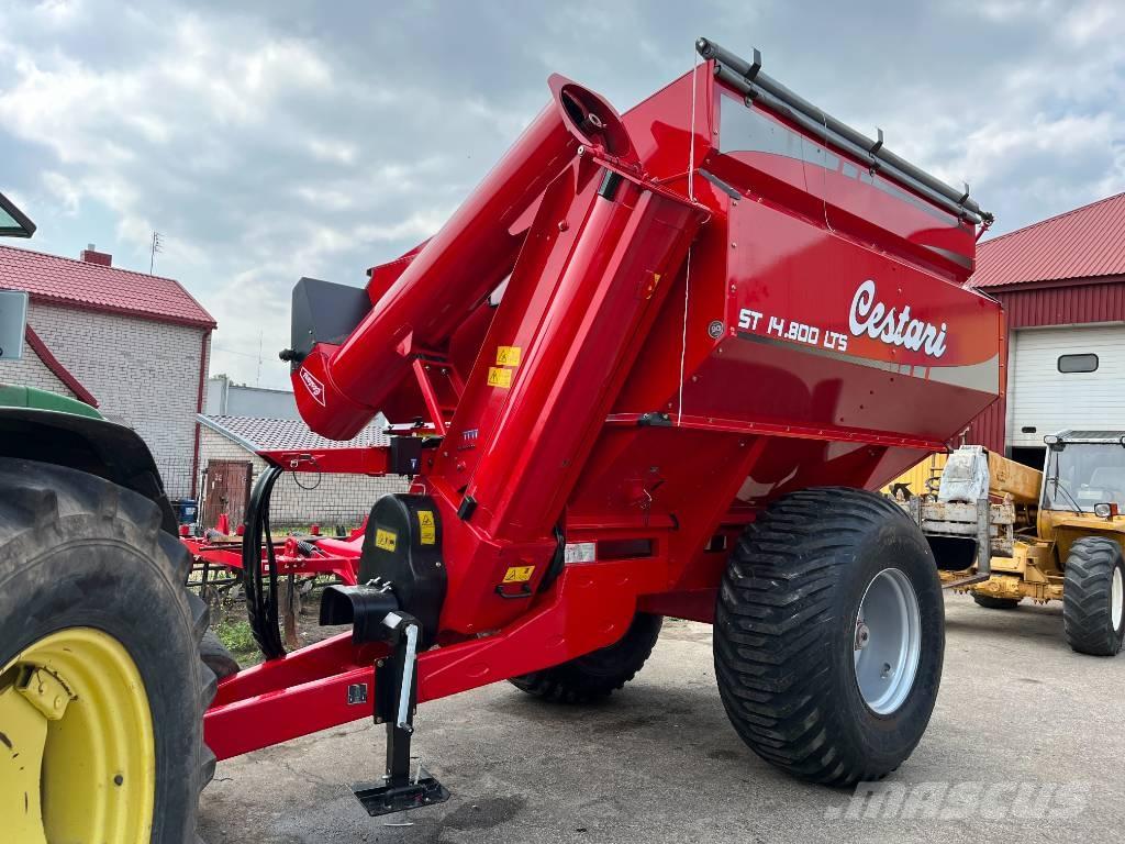  CESTARI 14800 Gabona átrakó kocsik