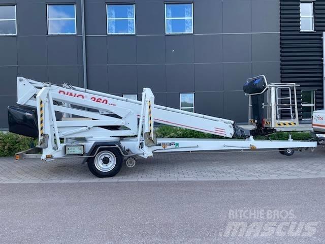 Dino 260 XTD Skylift Pótkocsira szerelt emelők és állványok