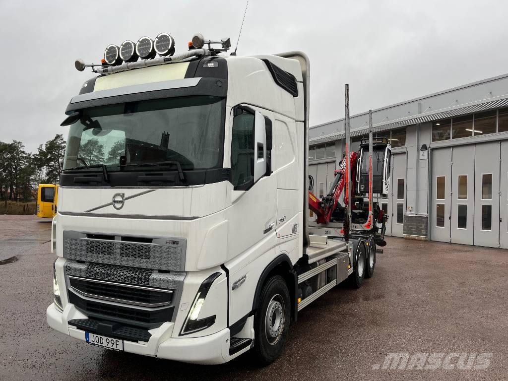 Volvo FH16 750 Globe Rönkszállító teherautók